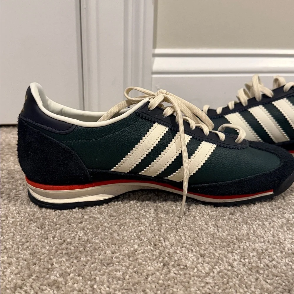 Adidas SL 72 OG Mineral Green/Off White Womens Sz 7 - Picture 8 of 12